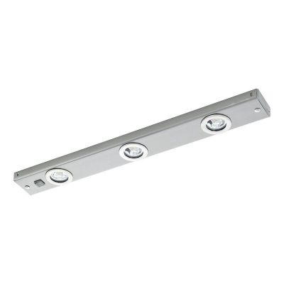 Nikkel modern loftlampe metal, Jary, 2W, 3000K LED, med brytare