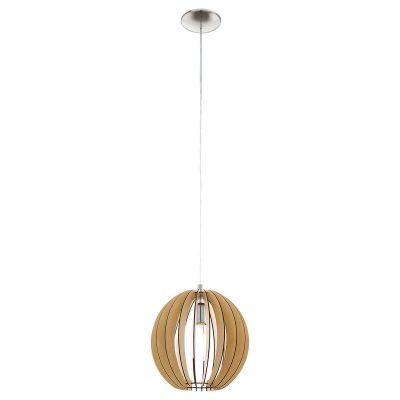 Rustik pendler lampe træ, Bergama