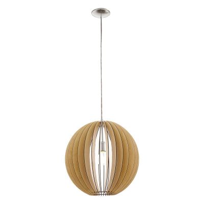 Rustik pendler lampe træ, Bergama