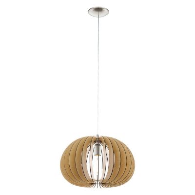Rustik pendler lampe træ, Bergama