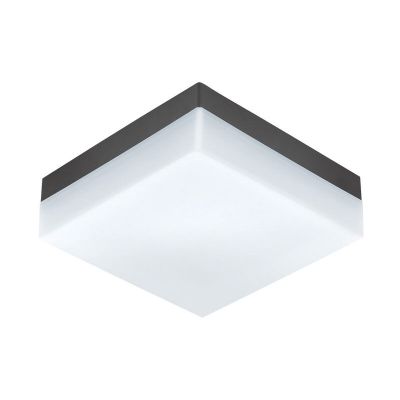 Antracit udendørslampe plast, Allon, IP44