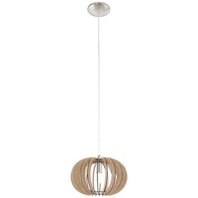 Rustik pendler lampe træ, Kiran