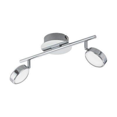 Krom modern loftspot stål, Tjark, 5W, 3000K LED