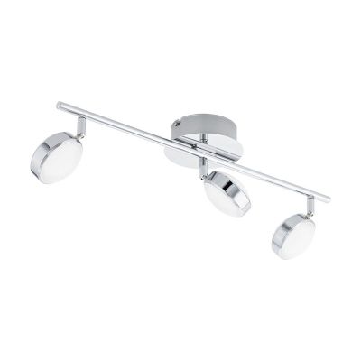Krom modern loftspot stål, Tjark, 5W, 3000K LED