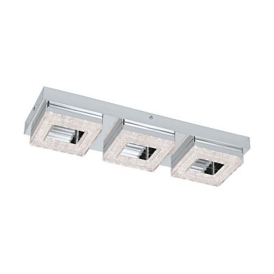Krom modern væglampe plast, Arjo, 4W, 3000K LED