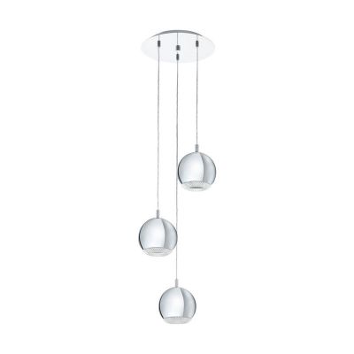 Krom design pendler lampe plast, Ayse