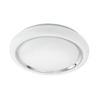 Hvid modern loftlampe plast, Carmela, 18W, 3000K LED