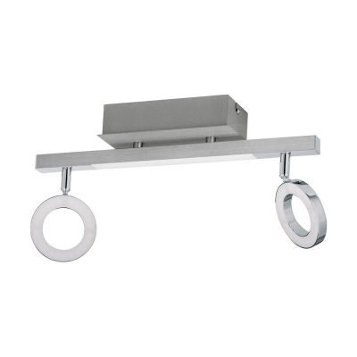 Krom modern loftspot aluminium, Madelinde, 3W, 3000K LED