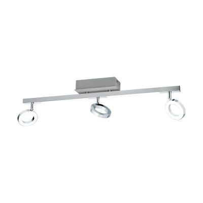 Krom modern loftspot aluminium, Madelinde, 3W, 3000K LED