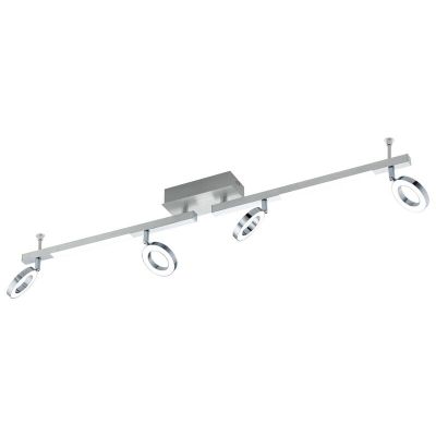 Krom modern loftspot aluminium, Madelinde, 3W, 3000K LED