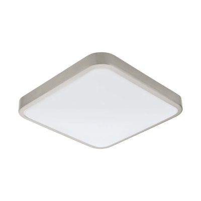 Nikkel væglampe plast, Beyza, 16W, 3000K LED, IP44