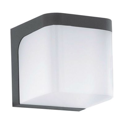 Antracit udendørslampe plast, Binck, IP44