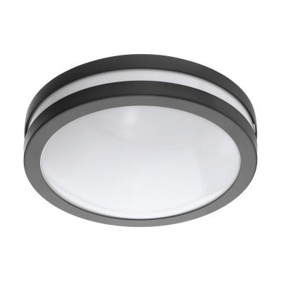 Antracit udendørslampe metal, Justin, IP44