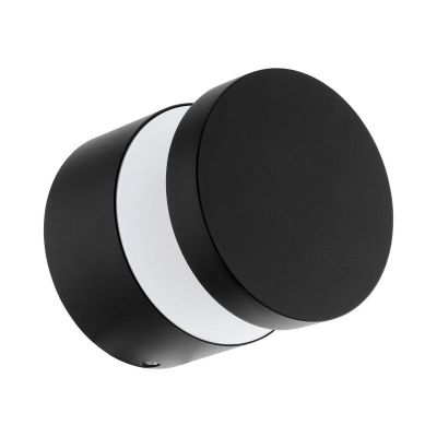 Sort udendørslampe aluminium, Ian, IP44