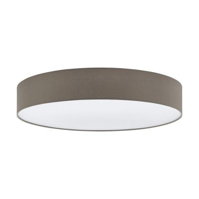 Taupe modern loftlampe metal, Abano