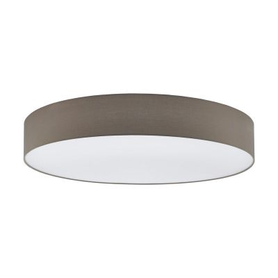 Taupe modern loftlampe metal, Abano