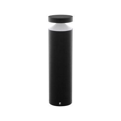 Sort modern udendørslampe aluminium, Ian, IP44
