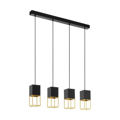 Guld modern pendler lampe stål, Jovanny