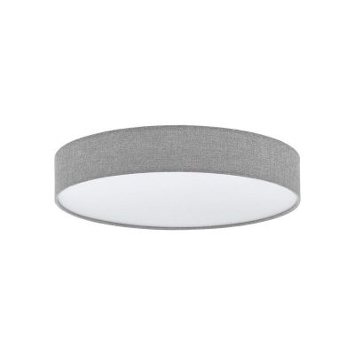 Grå modern loftlampe plast, Sila, 40W, varm til kold hvid justerbar LED, med fjärrkontroll