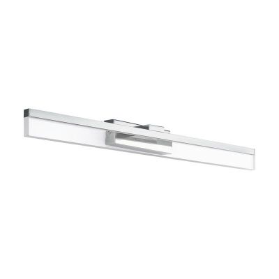 Krom modern væglampe aluminium, Michelle, 10W, 3000K LED, IP44