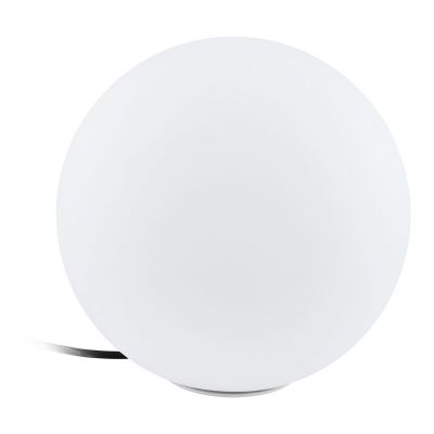 Hvid udendørslampe plast, Jovana, IP65