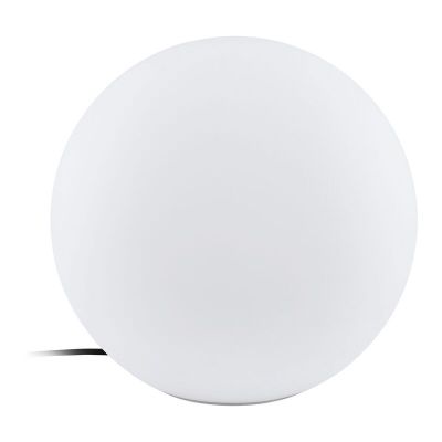 Hvid udendørslampe plast, Jovana, IP65