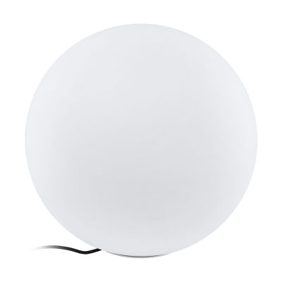 Hvid udendørslampe plast, Jovana, IP65