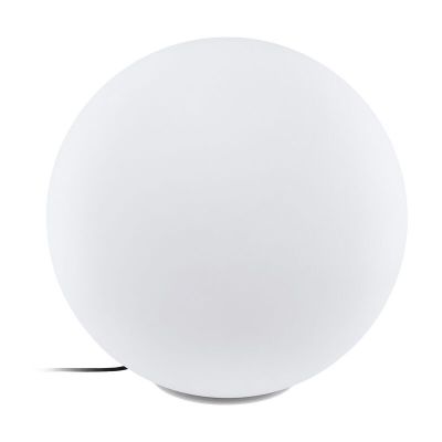Hvid udendørslampe plast, Jovana, IP65