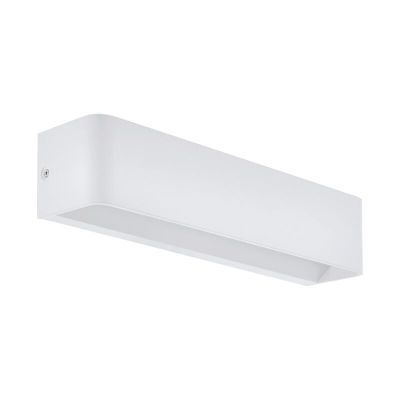 Hvid væglampe aluminium, Tjalle, 12W, 3000K LED