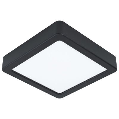 Sort loftlampe stål, Pascale, 10W, 4000K LED