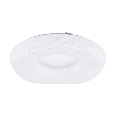 Hvid plafond stål, Ziya, 18W, justerbar lysfarve LED