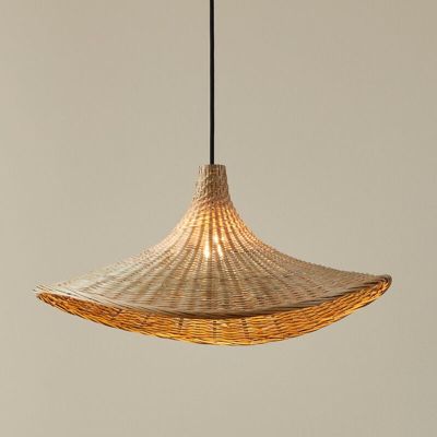 Rattan pendler lampe brun, Jettie
