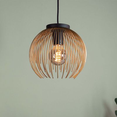 Guld industri pendler lampe aluminium, Keimpe