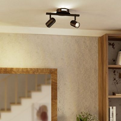 Bronze modern loftspot stål, Montemurro, 3,7W, white switch LED