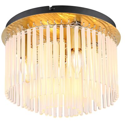 Hvid design loftlampe glas, Genelva