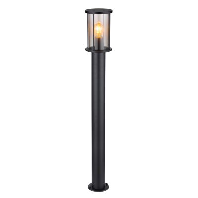 Sort modern udendørslampe rustfrit stål, Kors, IP54