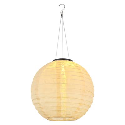 Beige udendørslampe plast, Moad, 0,5W, 2700K LED, IP44, med brytare