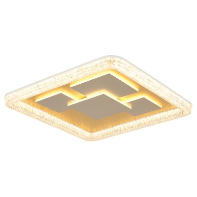 Guld design plafond akryl, Lynsey, 40W, 3000K LED