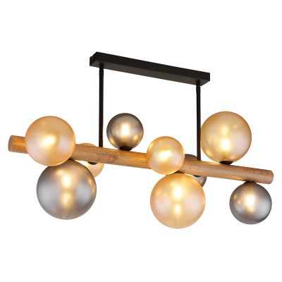 Multi-Farvet design loftlampe glas, Melinda