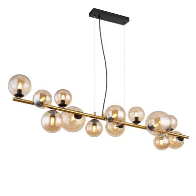 Rav design pendler lampe glas, Melinda