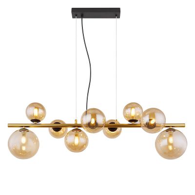 Rav design pendler lampe glas, Melinda