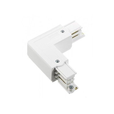 Hvidt hjørnestykke, slebet Højre, 3-faset