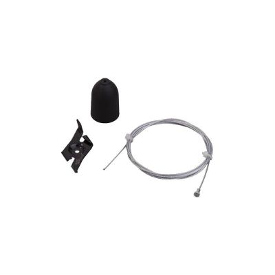 Sort, komplet ophængssæt 3-meter, 3-faset