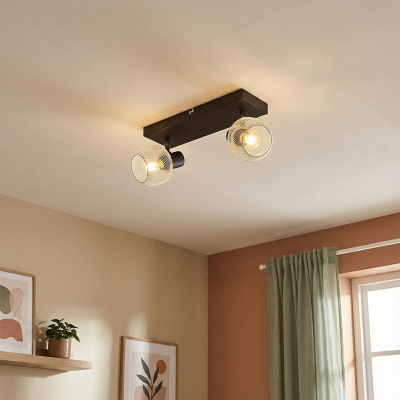 Industri loftspot grå, Emado