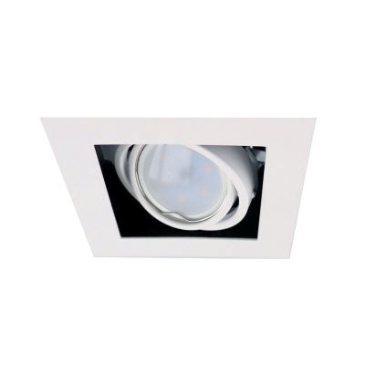 Metal indbygningsspot hvid, Tyrese
