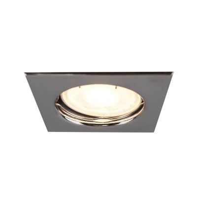 Metal indbygningsspot krom, Meco
