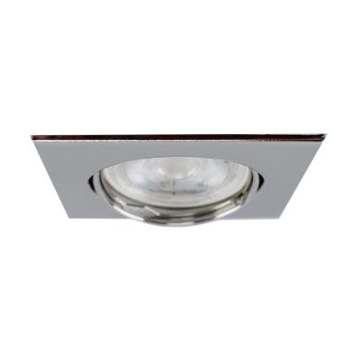 Metal indbygningsspot krom, Meco