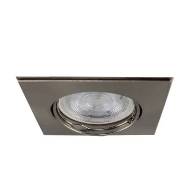 Metal indbygningsspot krom, Meco