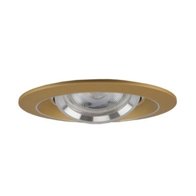 Aluminium indbygningsspot guld, Tycho