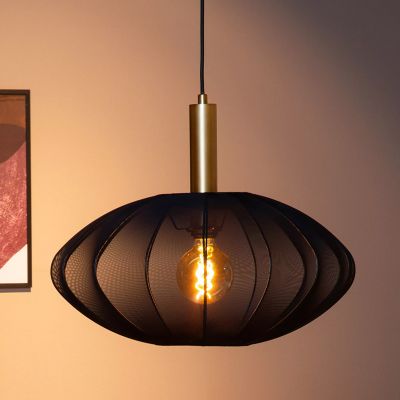 Sort pendler lampe modern, Corina